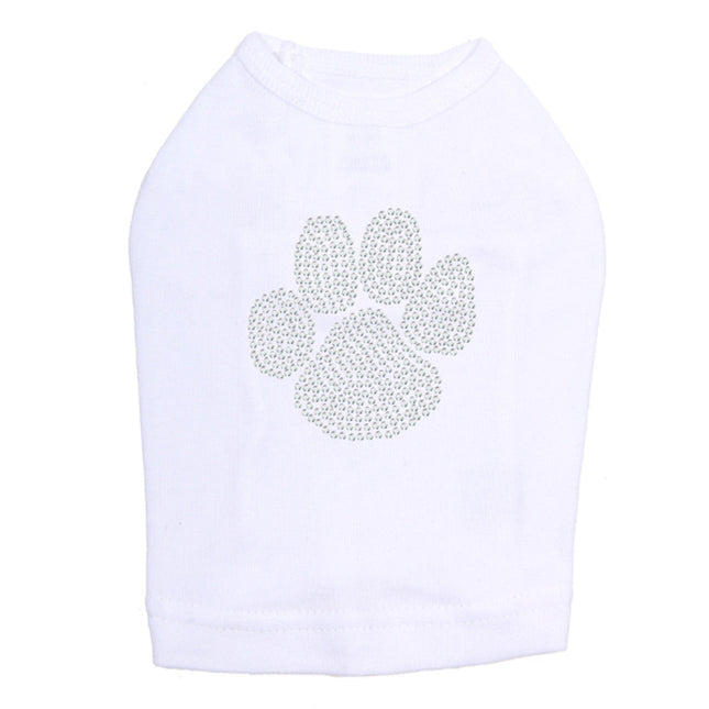 Paw (Rhinestone) - Dog Tank