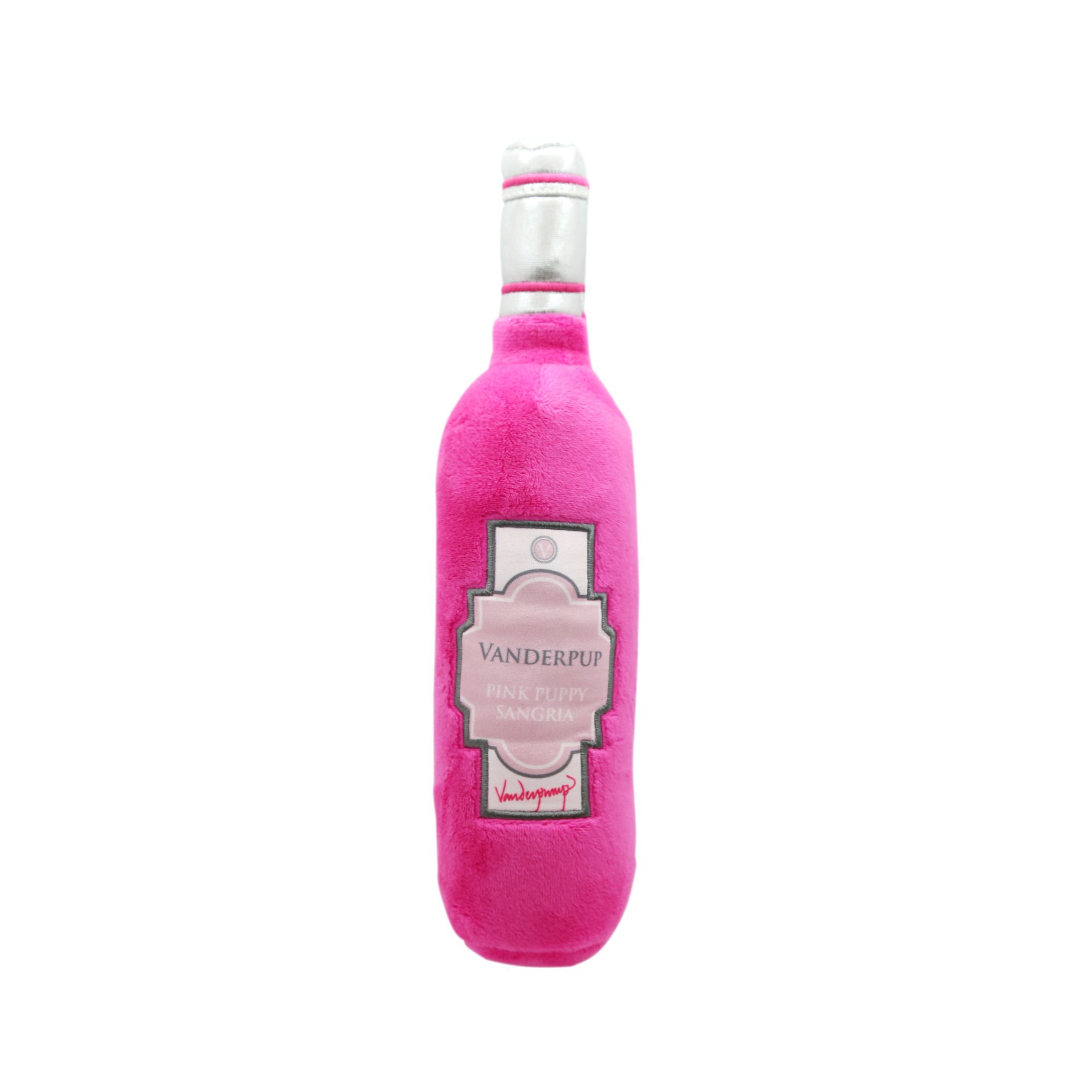 Vanderpup Pink Puppy Sangria Wine Plush Toy