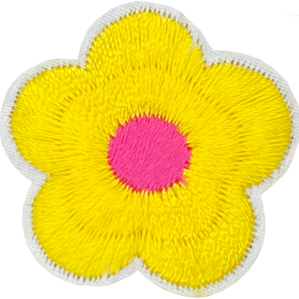 Small 5 Petal Flower (Yellow) - Patch