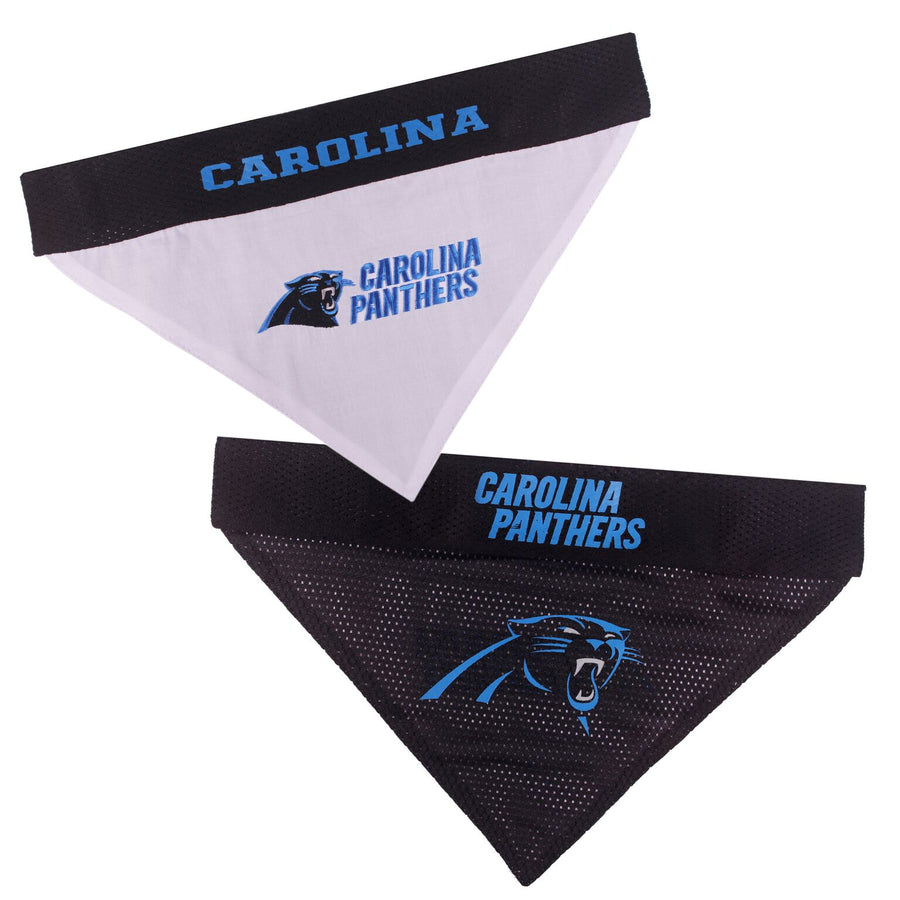 Carolina Panthers NFL Reversible Dog Bandana