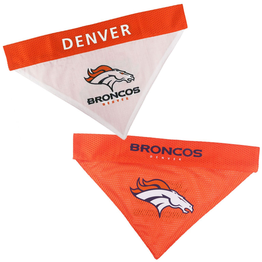 Denver Broncos NFL Reversible Dog Bandana