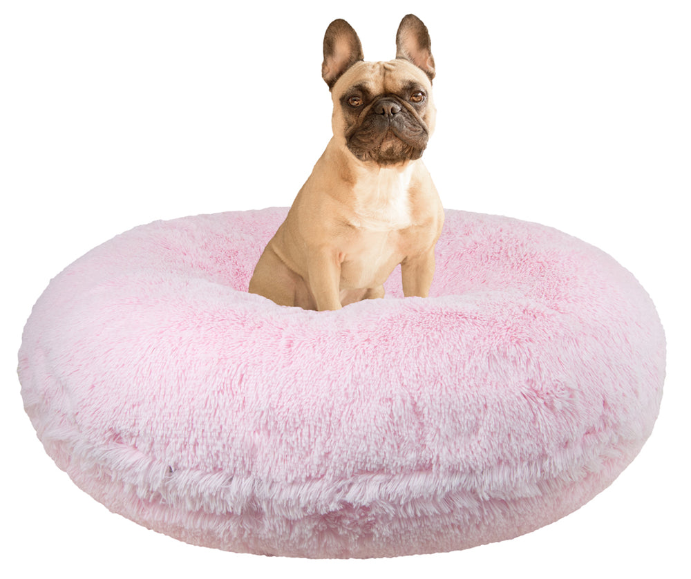 Bagel Dog Bed - Bubble Gum or Customize your Own