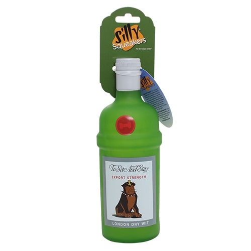 Silly Squeakers Liquor Bottle - To Sit and Stay