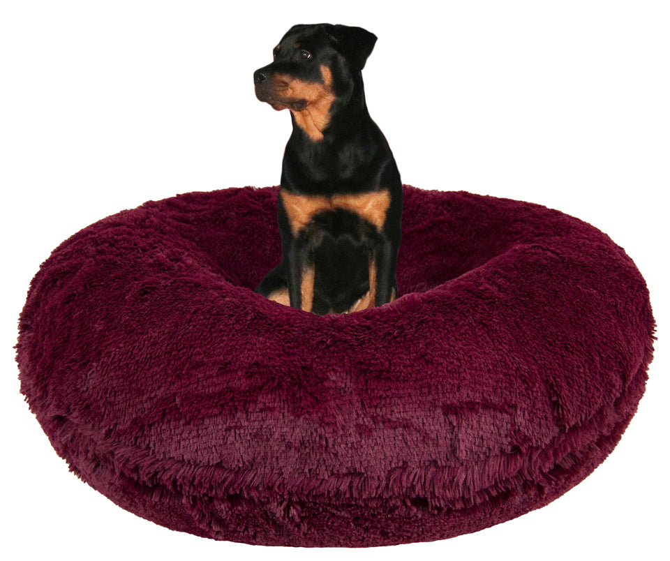 Bagel Dog Bed -  Rosewood or Customize your Own