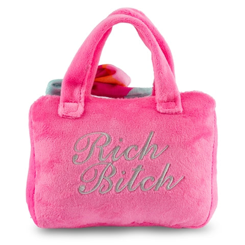 Barkin Bag - Pink **RICH BITCH** by Haute Diggity Dog
