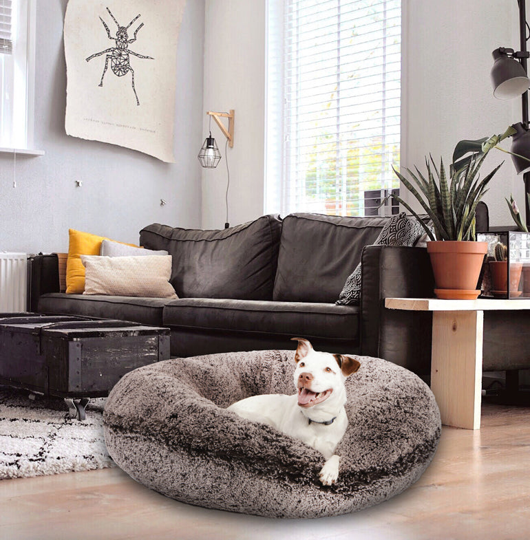 Bagel Dog Bed - Frosted Willow or Customize your Own