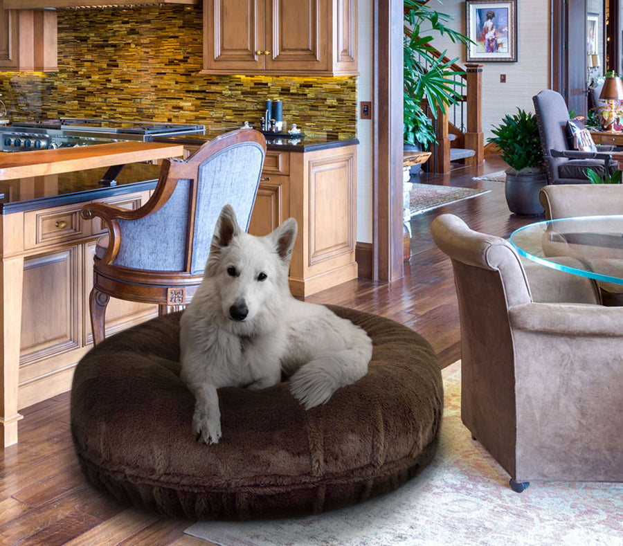Bagel Dog Bed - Brown Fox or Customize your Own