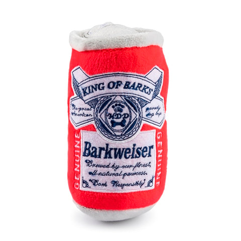 Barkweiser Beer Can Dog Toy