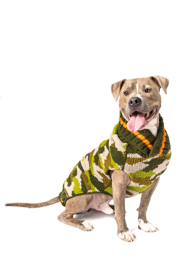 Camo Dog Sweater