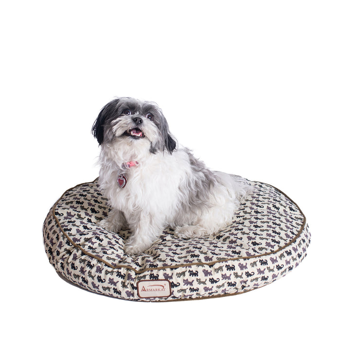 Armarkat Dog Bed Polyfilled Pet Cushion Crate Mat Soft Pad Washable And Cozy For Medium Dog
