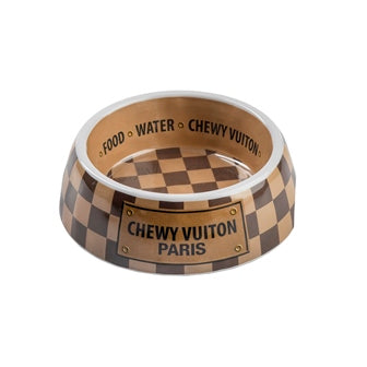 Checker Chewy Vuiton Bowl - Small Case of 2