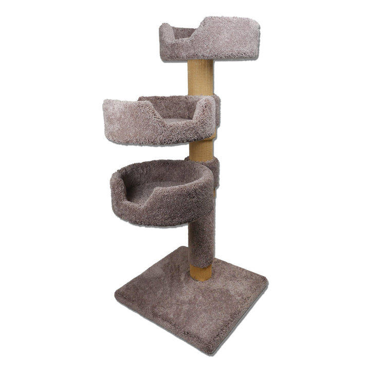Hybernest Triplex Cat Tower with 3 Cat Beds