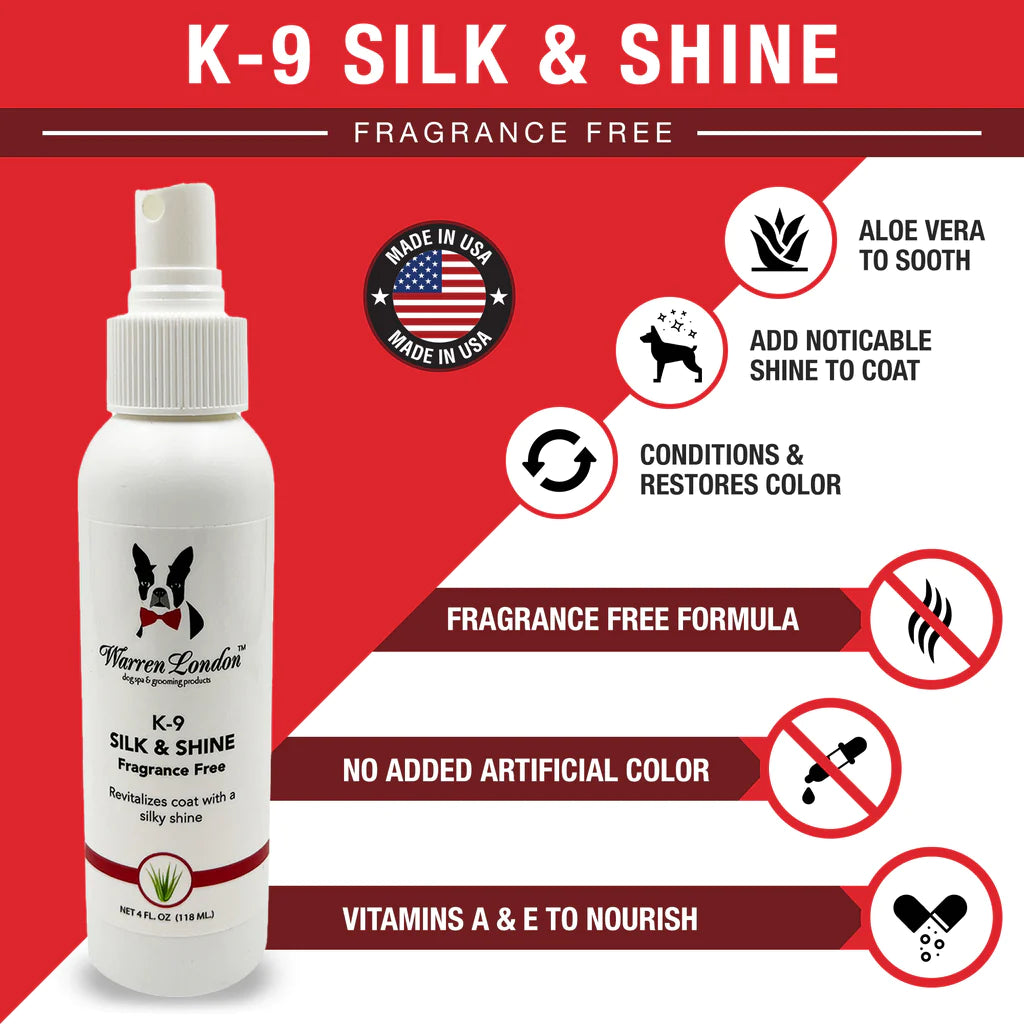 K-9 Silk & Shine Spray by Warren London