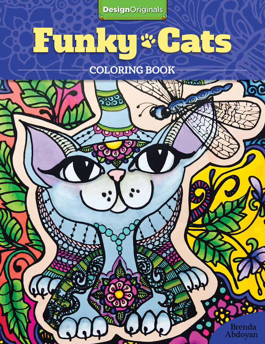Funky Cats Coloring Book Paperback Publication: 2016/03/22