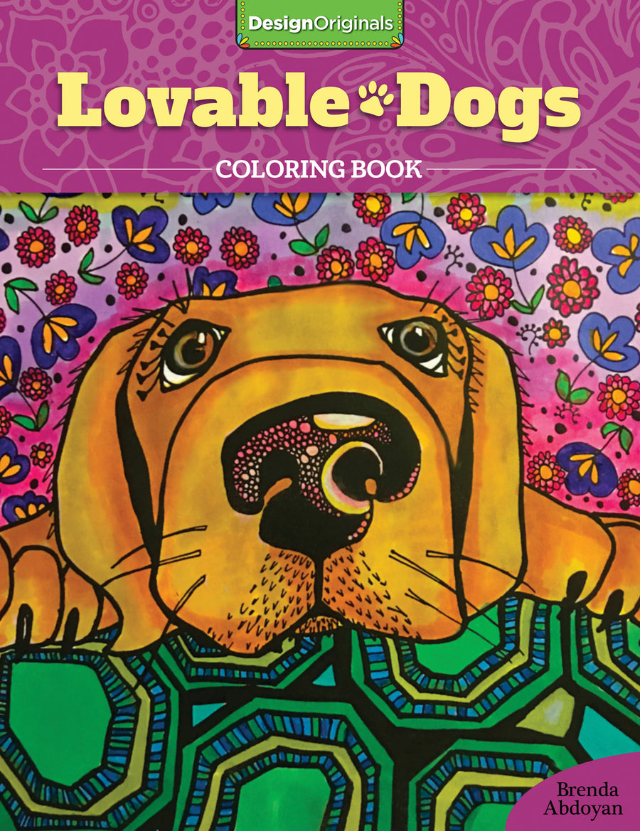Lovable Dogs Coloring Book Paperback Publication: 2016/03/22