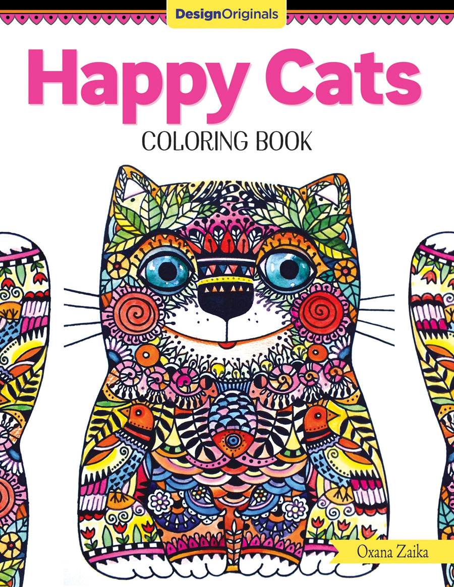 Happy Cats Coloring Book Paperback Publication: 2016/12/06