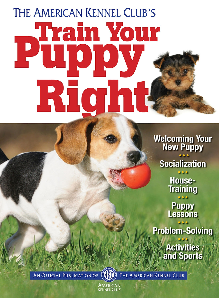American Kennel Club's Train Your Puppy Right Paperback Publication: 2023/02/14