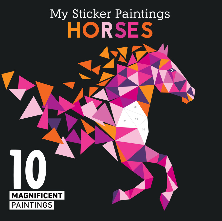 My Sticker Paintings: Horses  Paperback Publication: 2022/07/19
