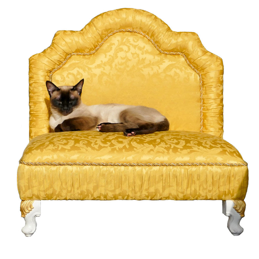 Aposentis luxury dogs cats pets beds exclusive fancy premium gold golden bed sofa couch expensive fashion fancy designer premium queen king million diamond