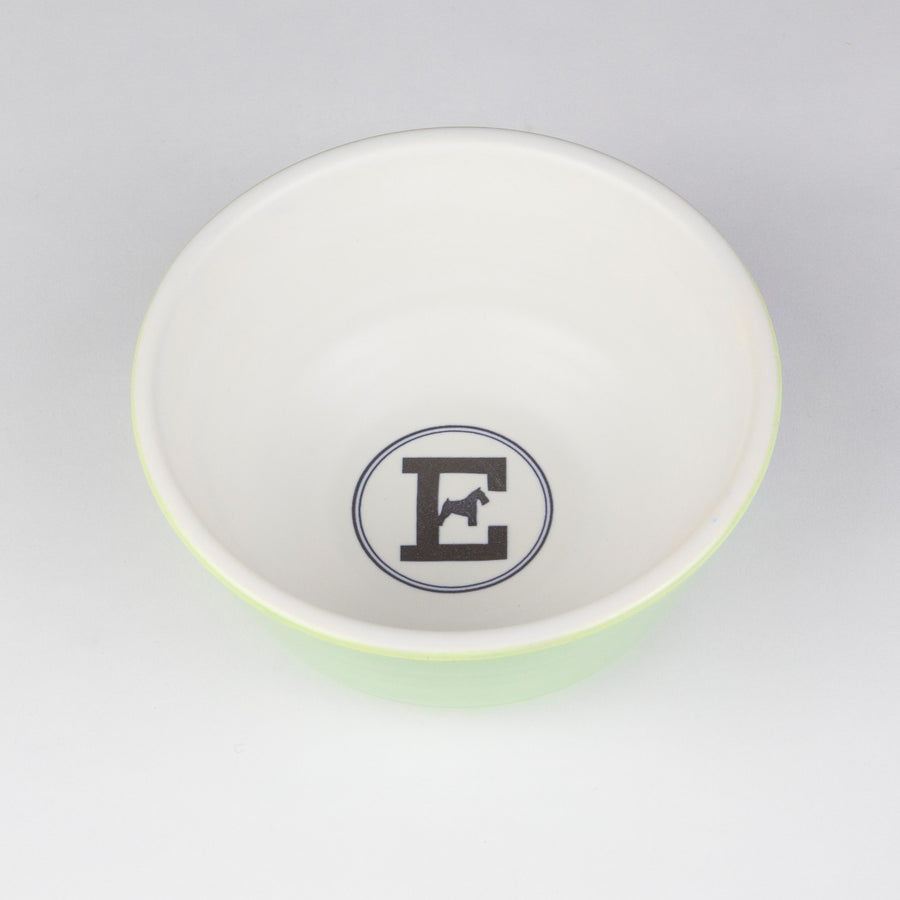 Food Bowl For Dogs In Green Ceramic Emma Firenze