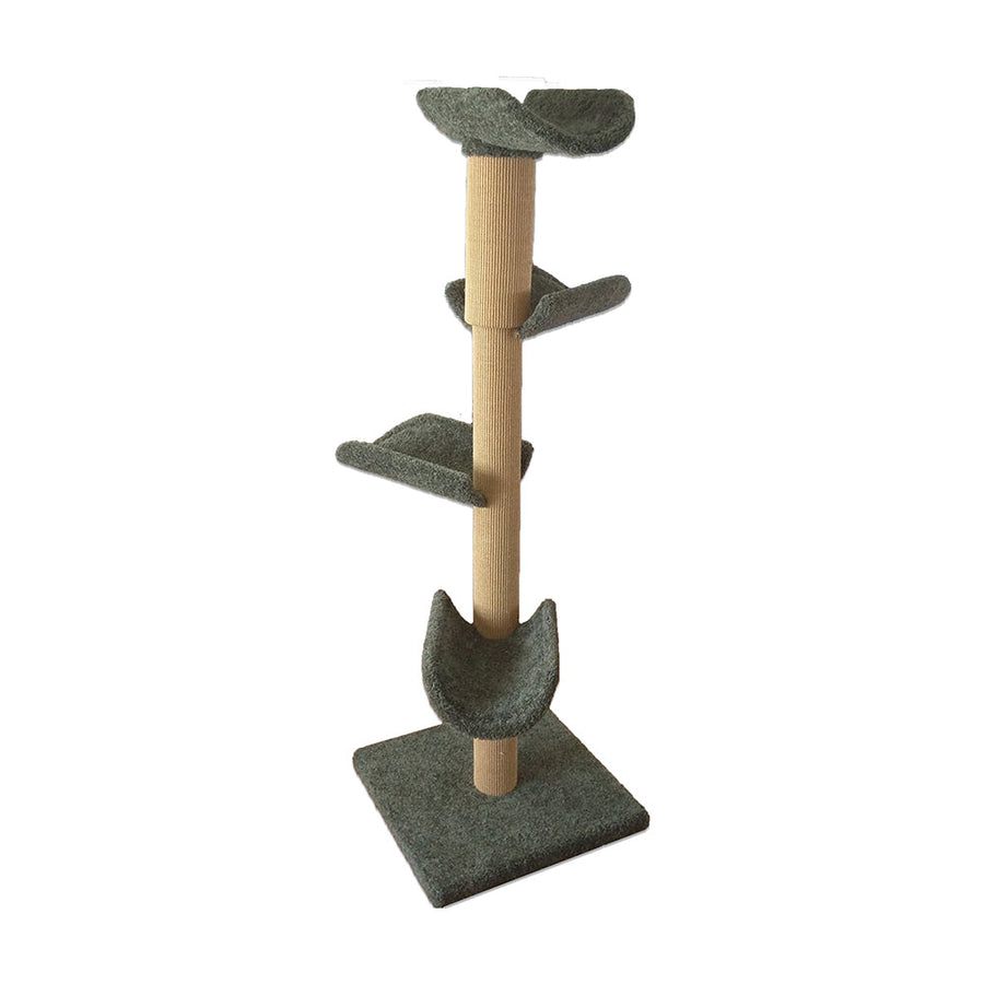 Play Perch Quatro Cat Tower with 4 Cat Perch