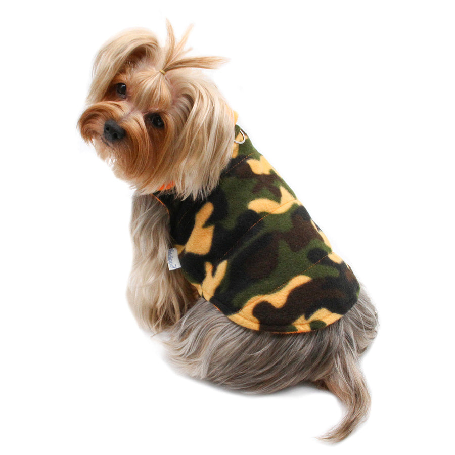 Camouflage Vest with Ultra Soft Lining