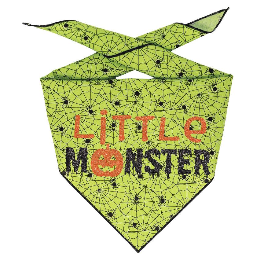Little Monster Halloween Dog Bandana