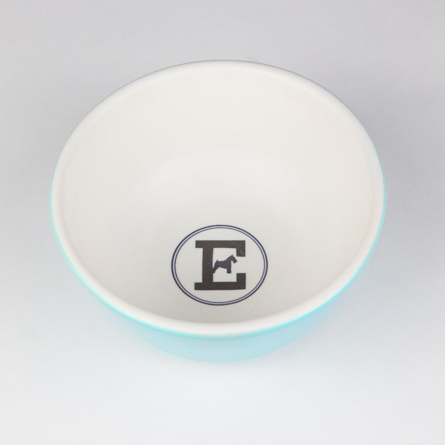 Food Bowl For Dogs In Sky Blue Ceramic Emma Firenze