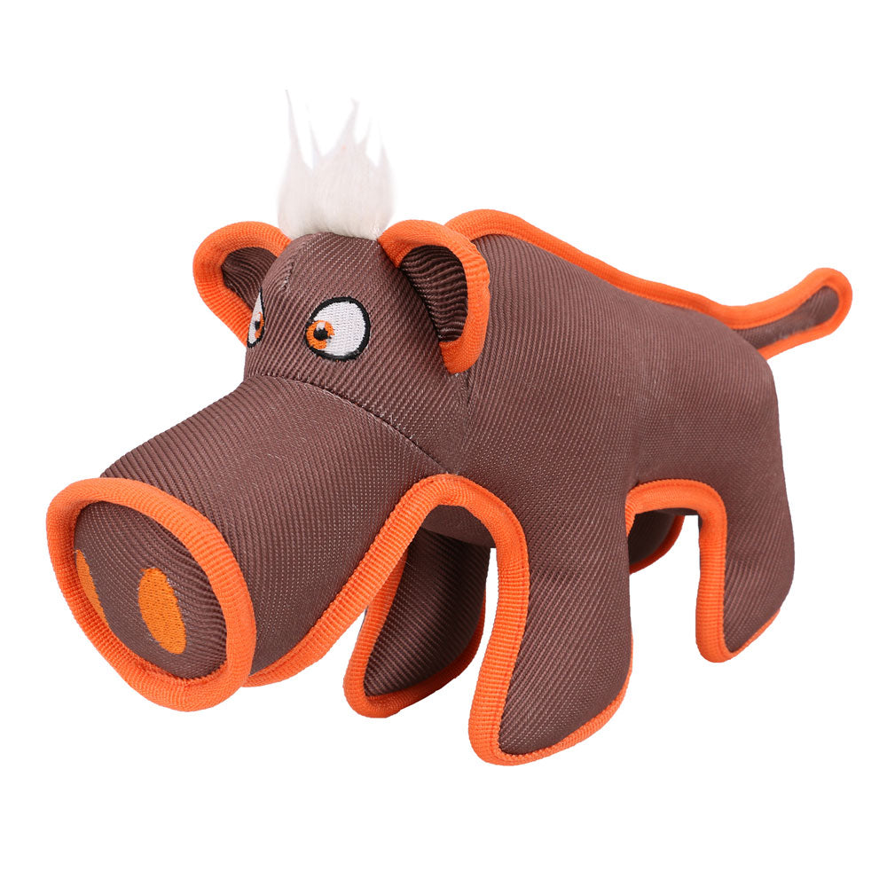 Animal Dura-Chew Durable Plush Tugging Dog Toy