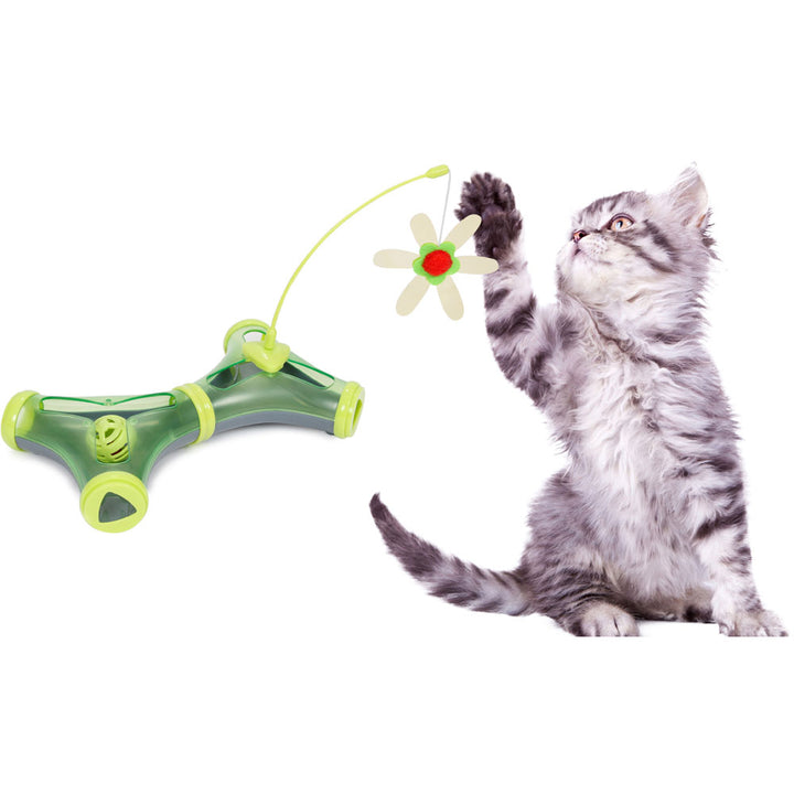 Kitty-Tease Interactive Cat Tunnel Toy by Pet Life