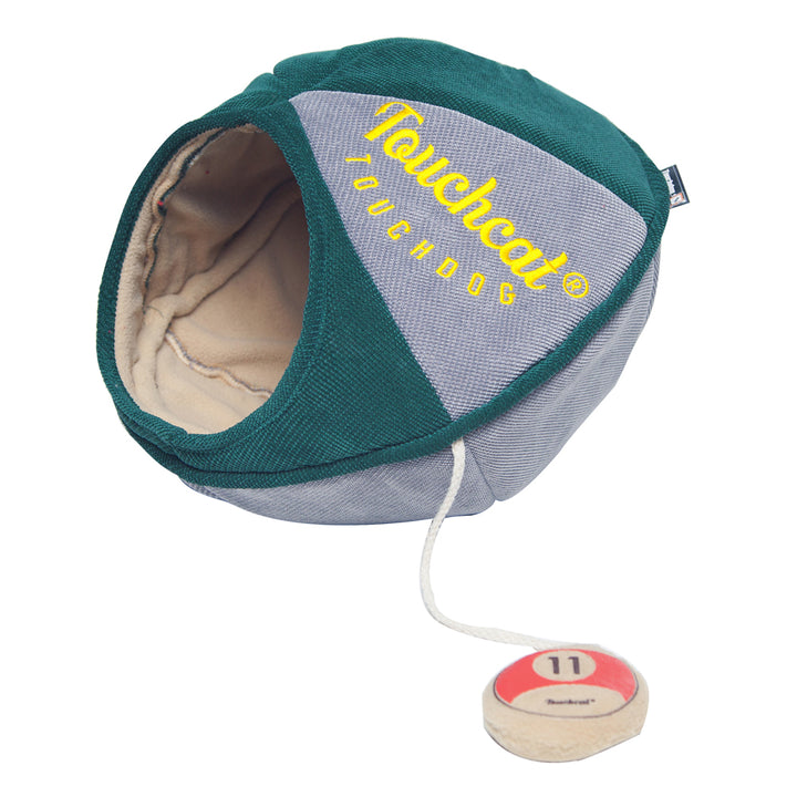 Oval Walk-Through Pet Bed With Toy