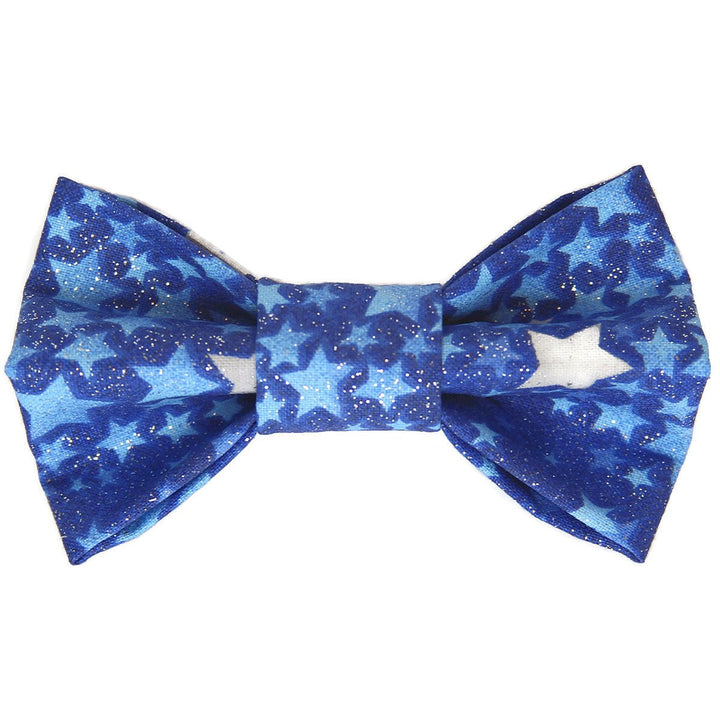 Sparkle Star Dog Bow Tie for small to large Doggie's