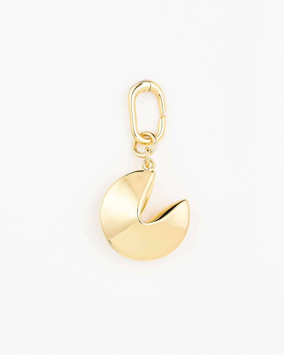 Fortune Cookie Charm Gold