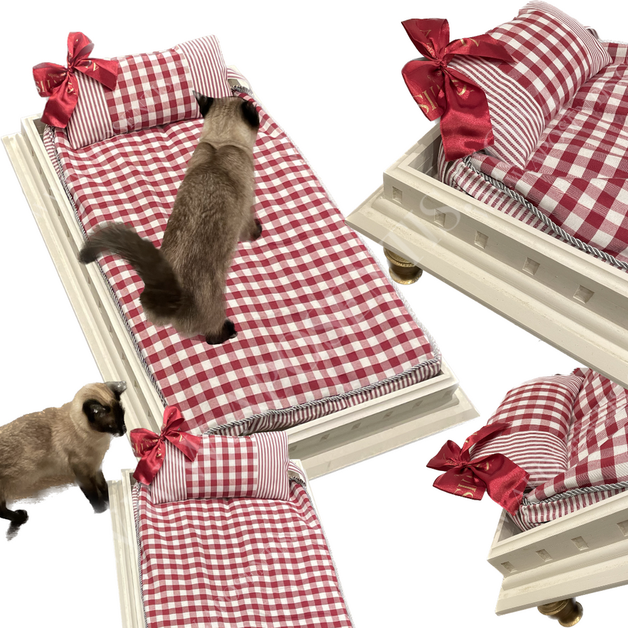 Lydia Luxury Pet Beds for Dogs & Cats