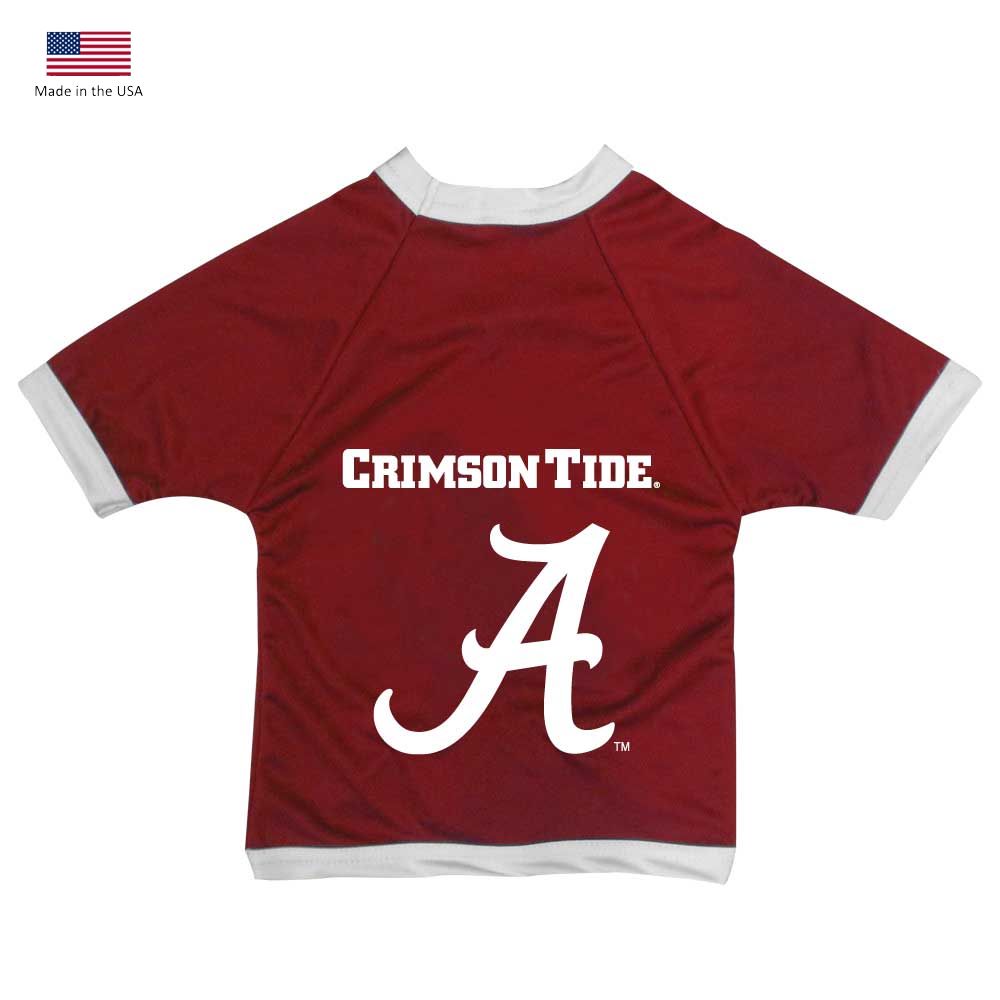 Alabama Crimson Tide Athletic Mesh Pet Jersey 