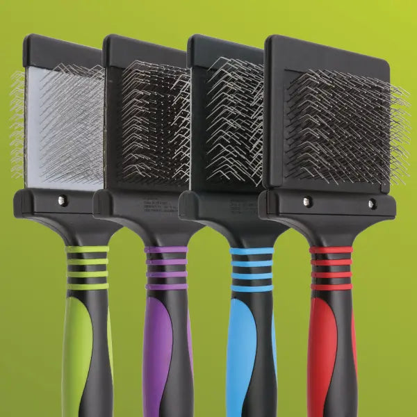 Set of 4 Slicker Brushes by Dog Fashion Spa PetStore Direct