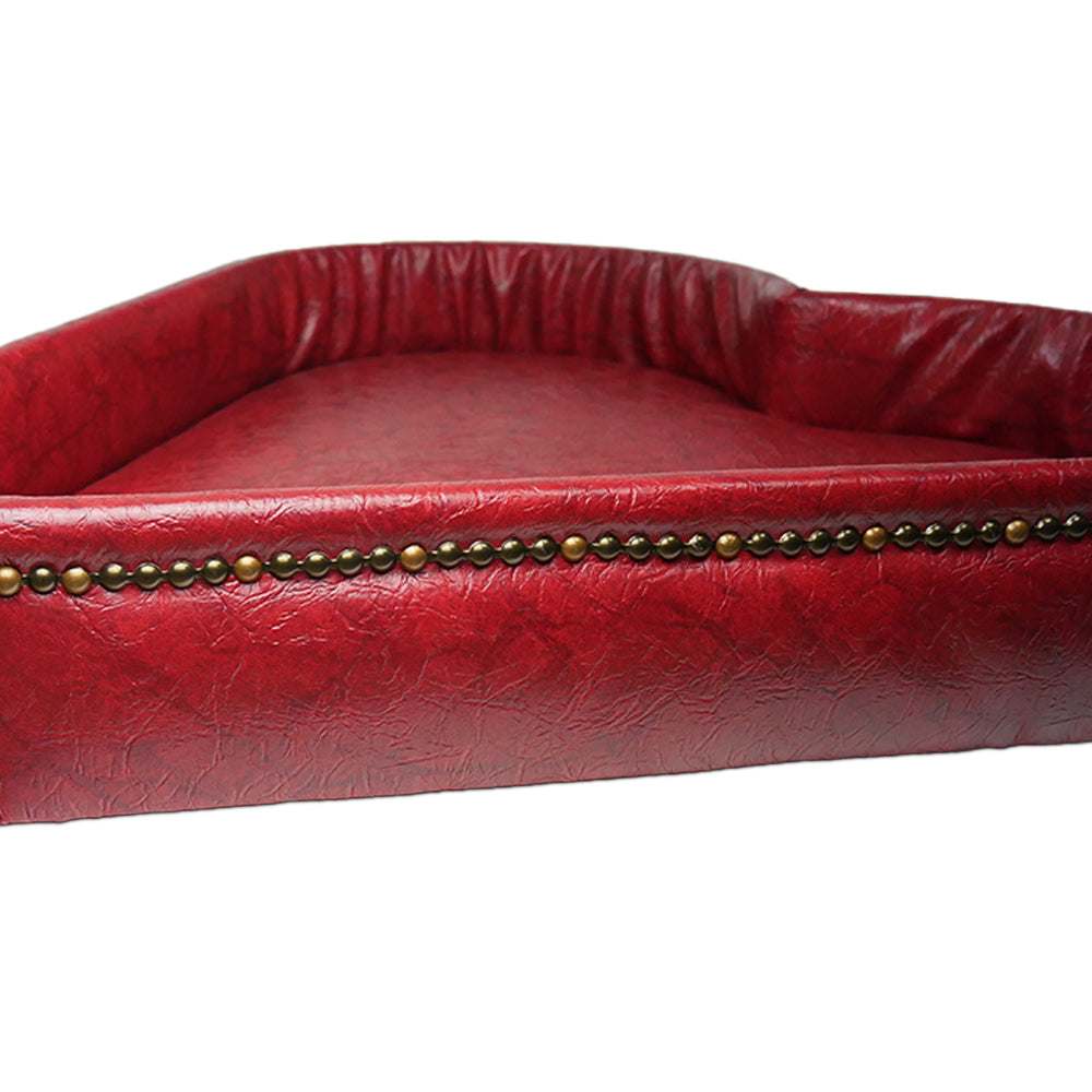 Deluxe Royal Heart Dog Bed